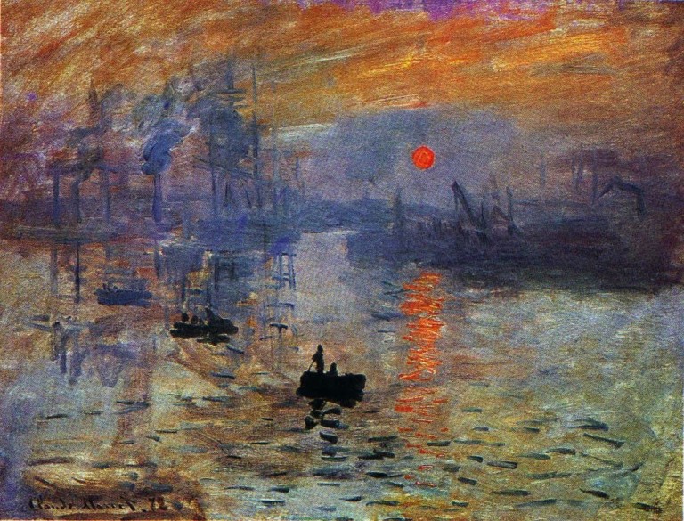 Claude Monet - Trabalhos Escolares